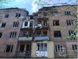Росіяни другий раз за добу вдарили по Немишлянському району Харкова