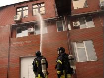 Російський удар БпЛА по Києву 8 липня&nbsp;— Фото: ДСНС Києва