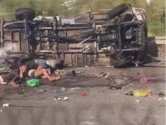 Смертельна ДТП на трасі Одеса-Київ. Фото&nbsp;— Telegram