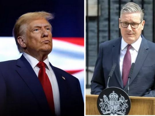 Кир Стармер и Трамп