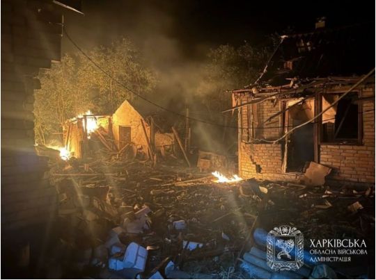 На Харківщині пошкоджено житло, фото ОВА