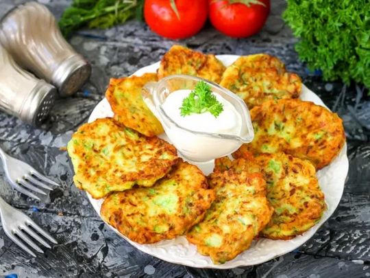 Рецепт кабачковых оладок с сыром