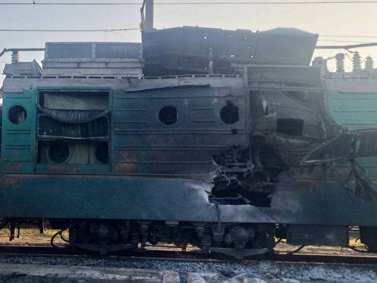 Росіяни вдарили по об'єктах залізничної інфраструктури 20 квітня. Фото Мінрозвитку