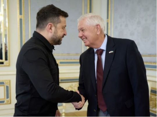 Зеленский и Грэм были в постоянном диалоге, фото Офис президента