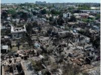Вишневе після російської атаки та детонації складів, фото з відкритих джерел