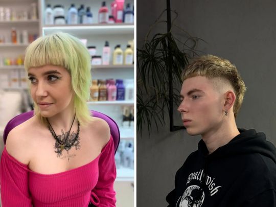 Стрижки маллет от мастеров из салонов Днепра и Львова. Фото с сайта https://barb.ua/