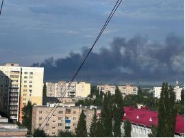 Завод у РФ після ураження українськими БПЛА