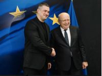 Михайло Федоров та єврокомісар Андрюс Кубілюс, фото з відкритих джерел