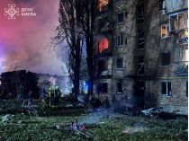 Атака рф на Киев. Фото - ГСЧС