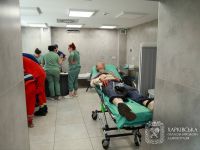 Постраждалі від удару рф по Харкову. Фото&nbsp;— Харківська ОВА