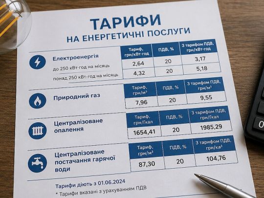 Повноцінний перехід до ринкового ціноутворення на тарифи на газ і світло можливий лише після завершення воєнного стану