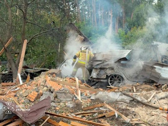 ракетний удар по полігону у Бучі