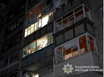 В Сумах пошкоджена житлова забудова. Фото Нацполіції