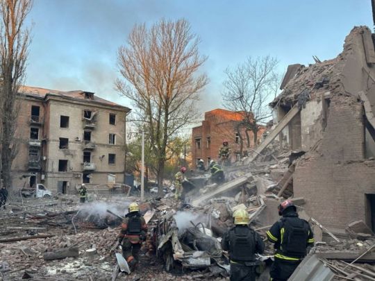 Россия 25 апреля массово обстреляла Украину - Фото: Днепропетровская ОВА