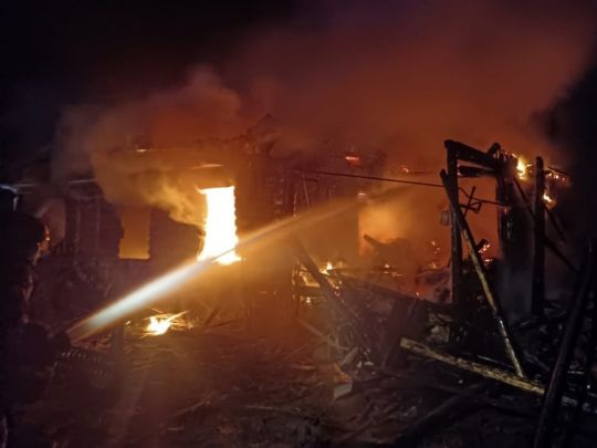 Росіяни обстріляли 25 квітня Чернігівщину та Київщину&nbsp;— Фото: ДСНС Чернігівщини