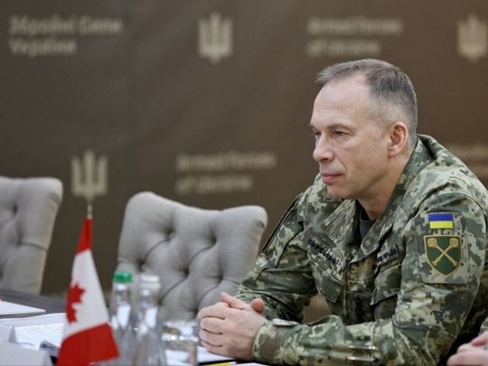 Александр Сырский. Фото со страницы главкома ВСУ