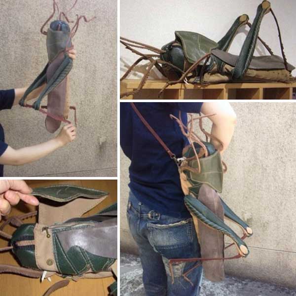 В Японии запустили новый тренд на сумки-насекомые. Фото