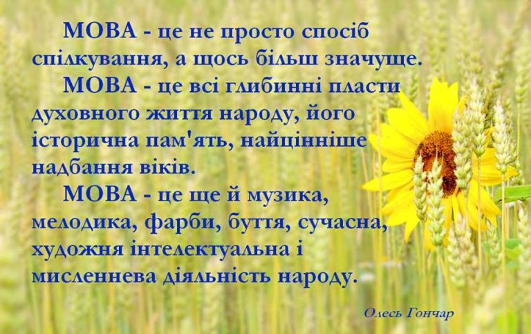 День украинской письменности и языка