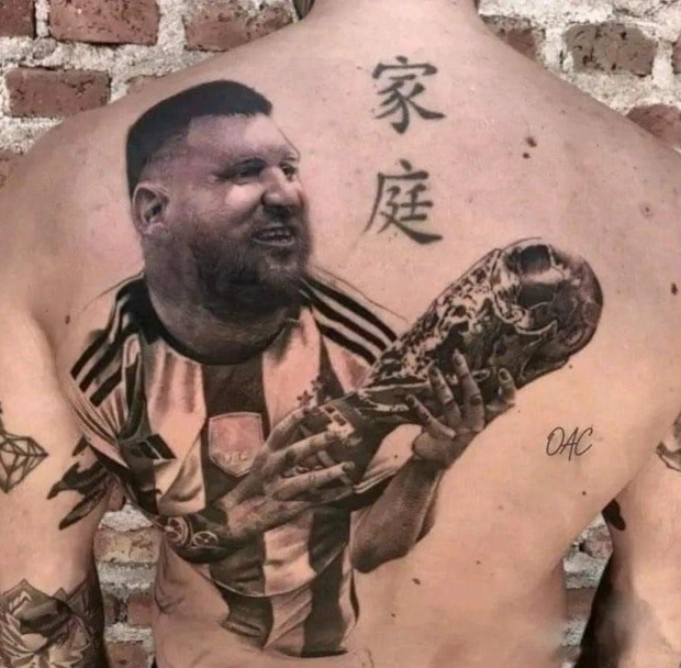 Значение татуировок футболиста Месси