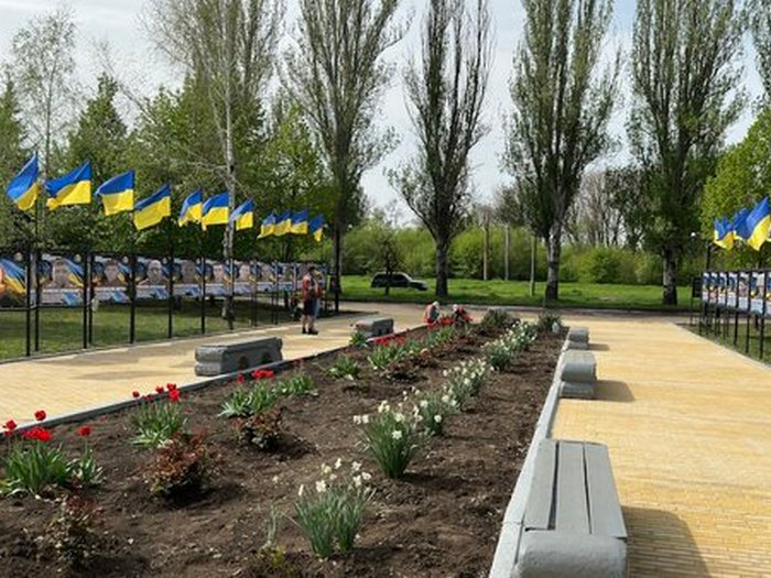 Алея пам’яті у Костянтинівці