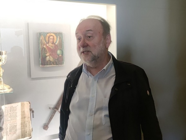 Олександр Кучерук: «До певної міри ми присвятили цю виставку поверненню барельєфа Архистратига Михаїла з «далеких мандрів»
