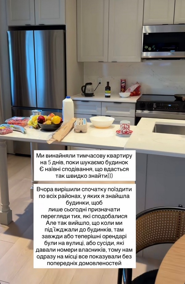 «Що ще треба?»: дружина Остапчука у захваті від переїзду з України