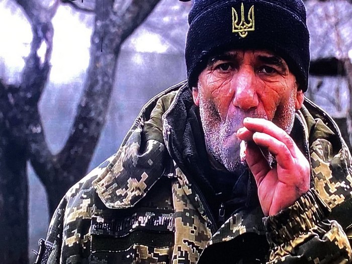 Портрет захисника. Фото Костянтина Бобрищева