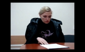 Луганская террористка рассказала о подготовке взрыва в центре Киева