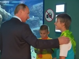 Мальчик спросил у Путина: «Как там в Украине?»