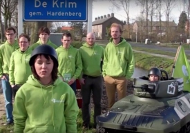 "Зеленые человечки" захватили Крым. В Нидерландах