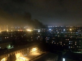 В Азербайджане произошел мощный взрыв на складе пиротехники