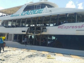 На причале популярного мексиканского курорта взорвался туристический паром
