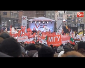 Митинг оппозиции в Москве собрал более 100 тысяч человек