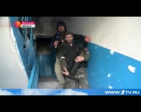 Российский "Первый канал" подтверждает: террористы в Донецке стреляют из жилых домов